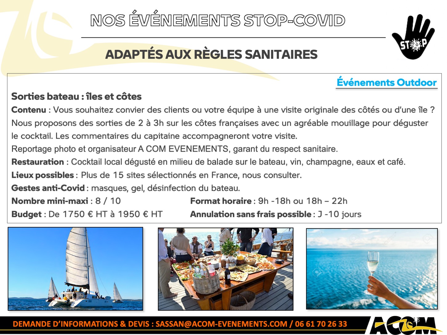 sortie bateau anti covid a com evenements